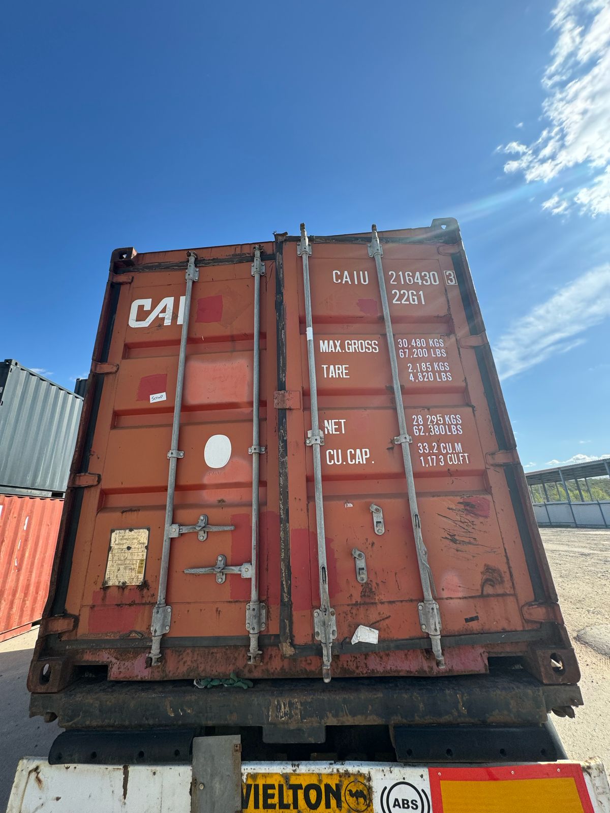 Морской контейнер CAIU2164303